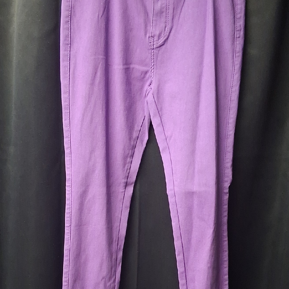 Vibrant Purple Straight Leg Women's Jeans